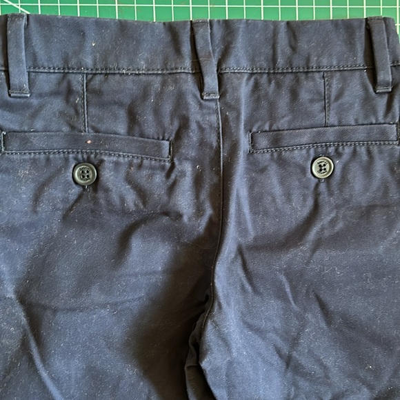 GAP navy blue Uniform Ponte Pants Adjustable Waist Girls Size 6 regular - Picture 5 of 5
